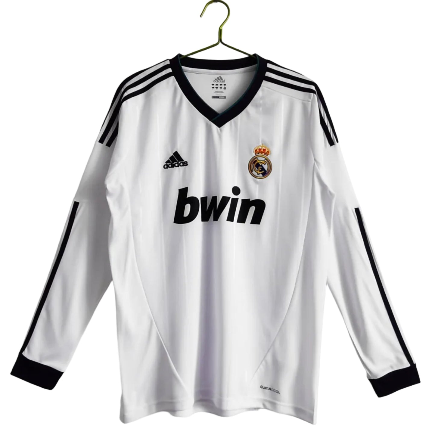 Real Madrid 12/13 Home Long Sleeve Jersey