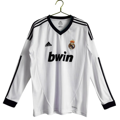 Real Madrid 12/13 Home Long Sleeve Jersey