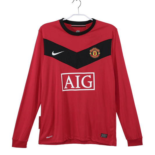 Manchester United 09/10 Home Long Sleeve Jersey