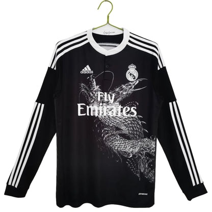 Real Madrid 14/15 Away Long Sleeve Jersey