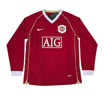 Manchester United 06/07 Home Long Sleeve Jersey