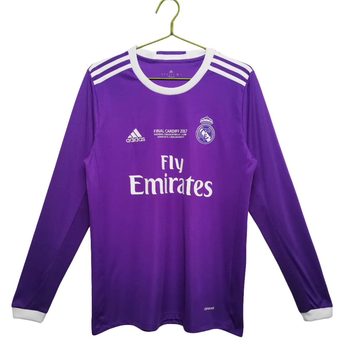 Real Madrid 16/17 Away Long Sleeve Jersey
