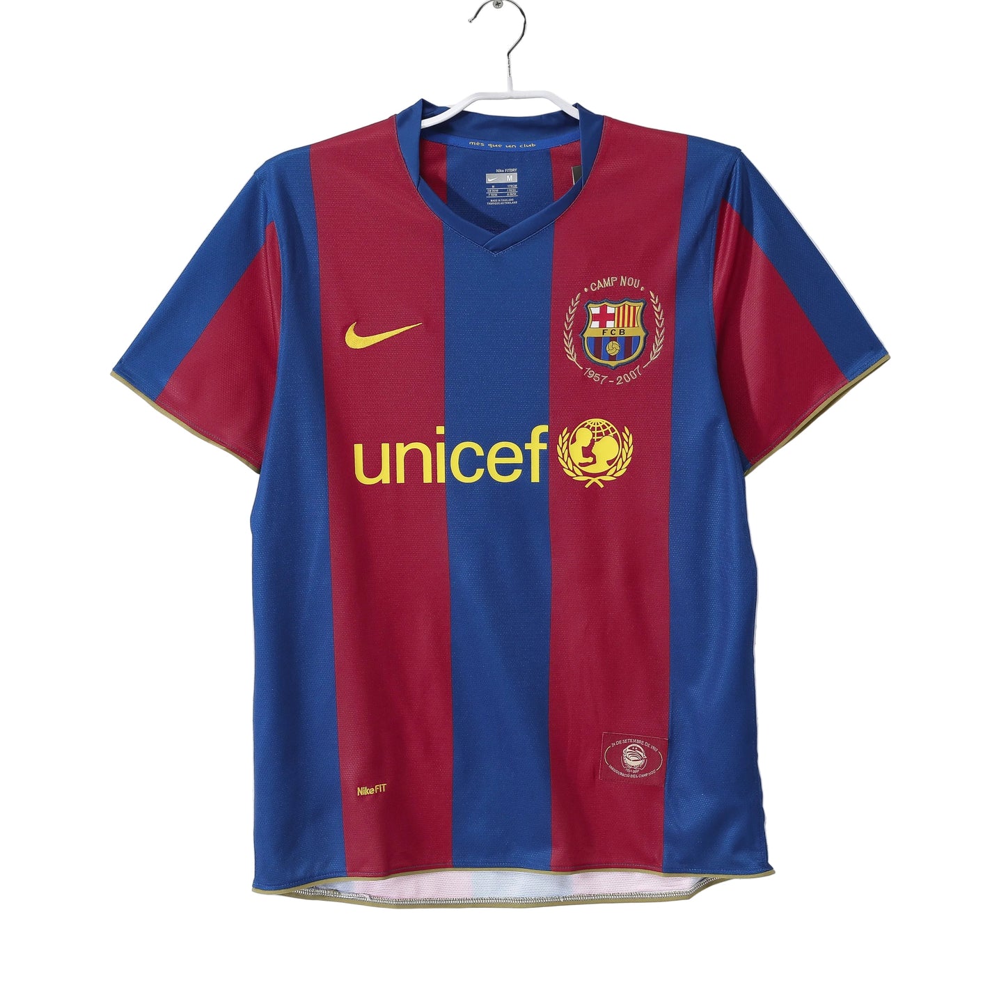 FC Barcelona 07/08 Home Camp Nou 50th Anniversary Jersey