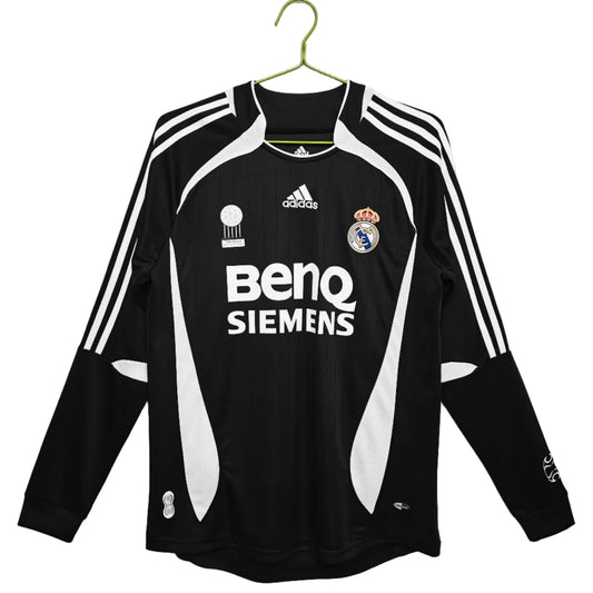 Real Madrid 06/07 Away Long Sleeve Jersey