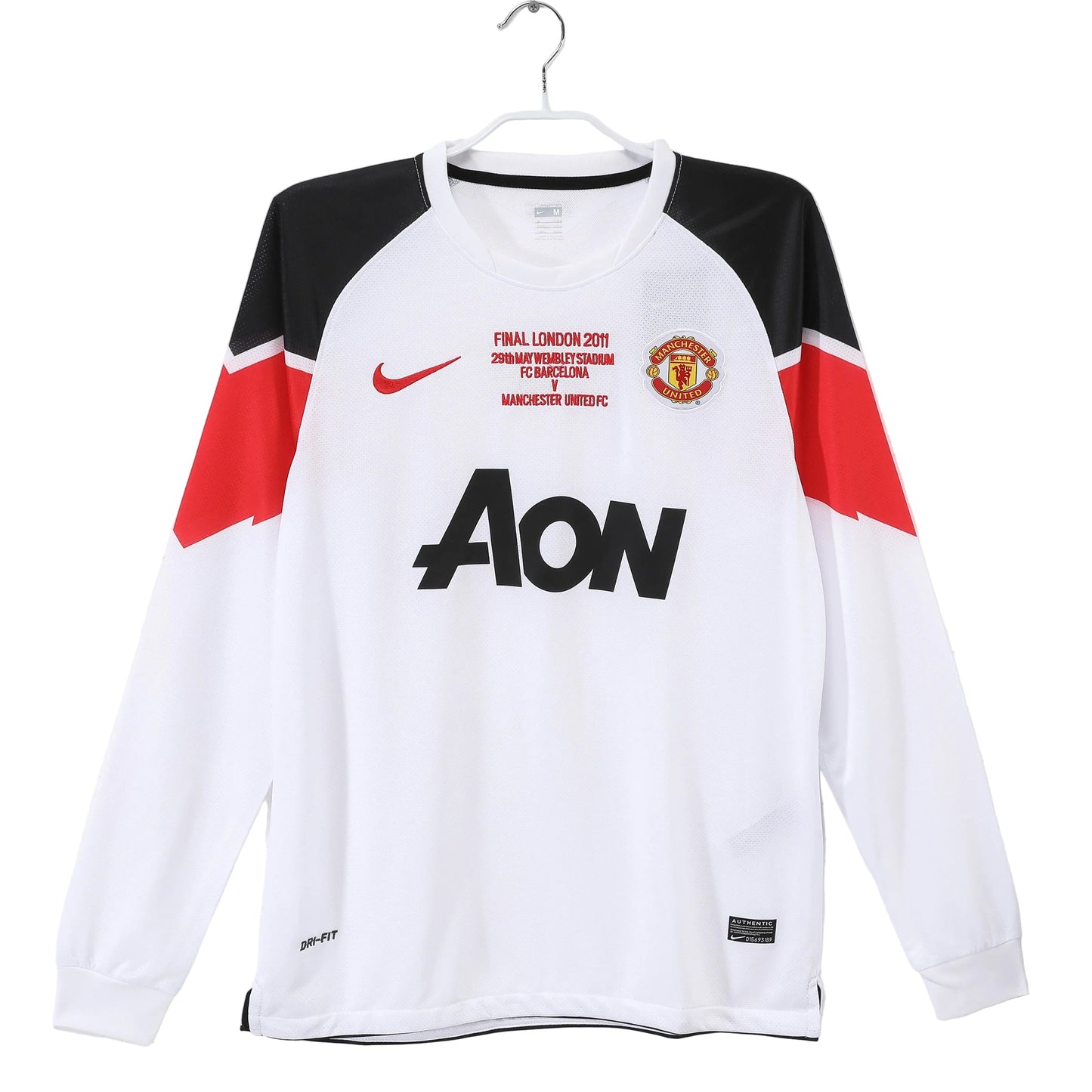 Manchester United 10/11 Away Long Sleeve Jersey