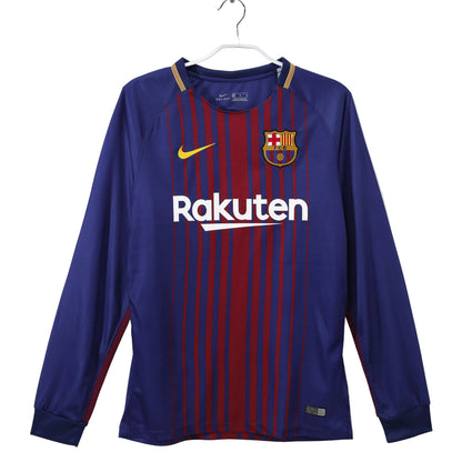 FC Barcelona 17/18 Home Long Sleeve Jersey