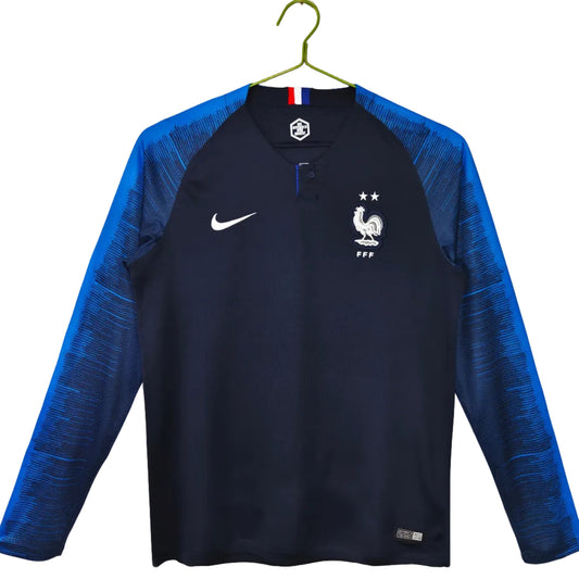 France 2018 Home Long Sleeve Jersey