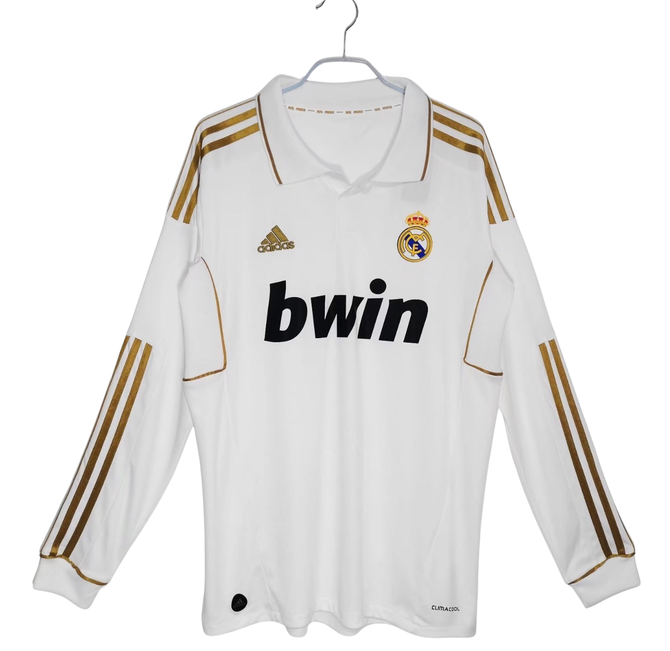 Real Madrid 11/12 Home Long Sleeve Jersey
