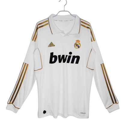 Real Madrid 11/12 Home Long Sleeve Jersey