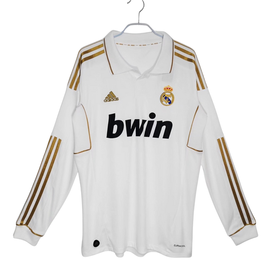 Real Madrid 11/12 Home Long Sleeve Jersey
