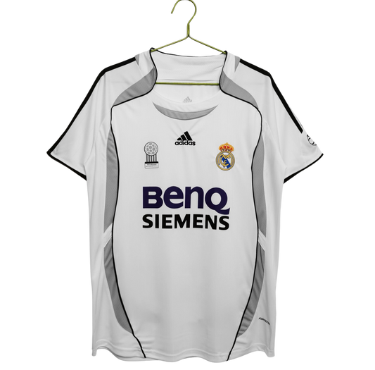 Real Madrid 06/07 Home Jersey