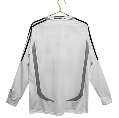 Real Madrid 06/07 Home Long Sleeve Jersey