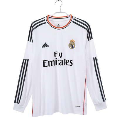 Real Madrid 13/14 Home Long Sleeve Jersey