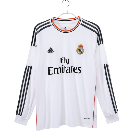 Real Madrid 13/14 Home Long Sleeve Jersey