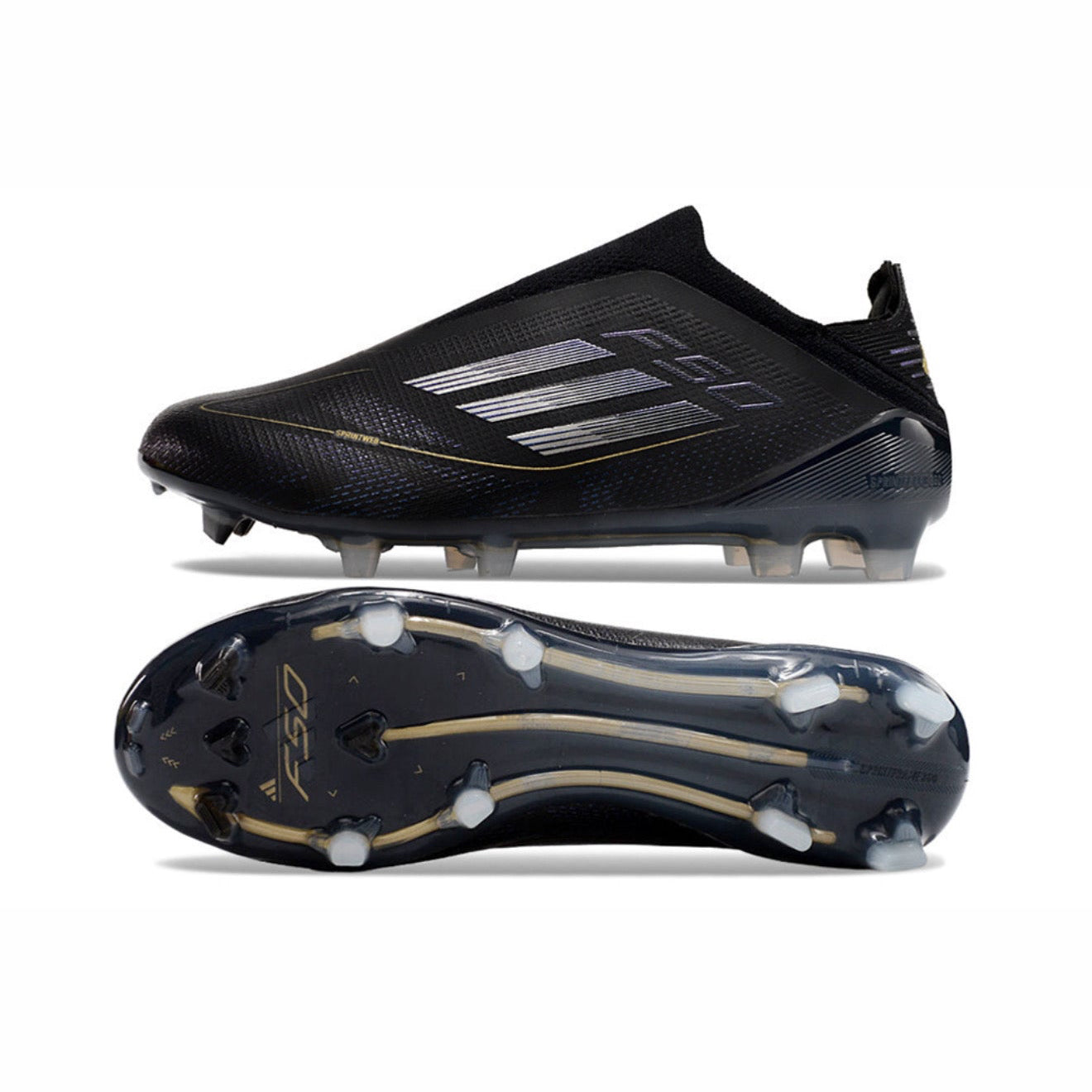 F50 Elite Laceless FG Dark Spark