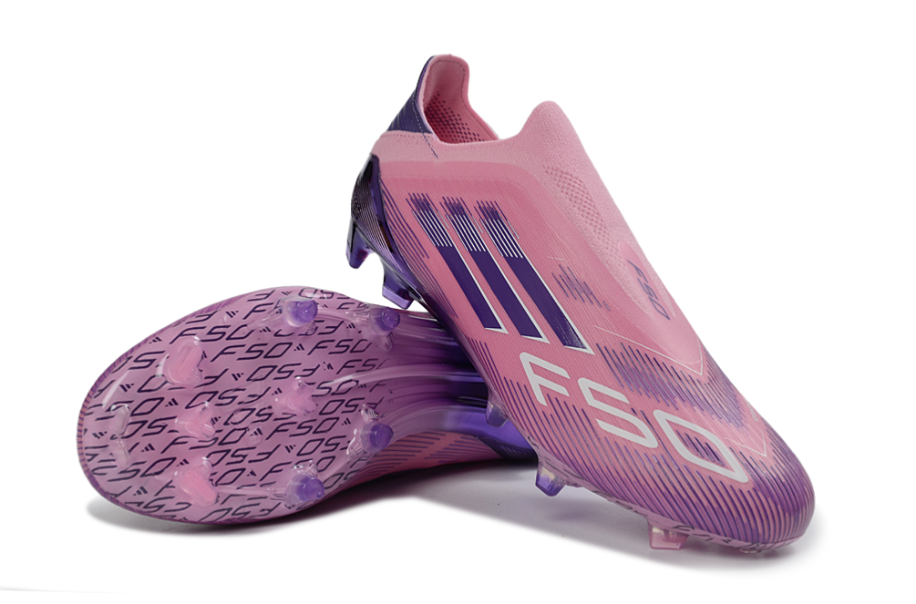 F50 Elite Laceless FG Purple