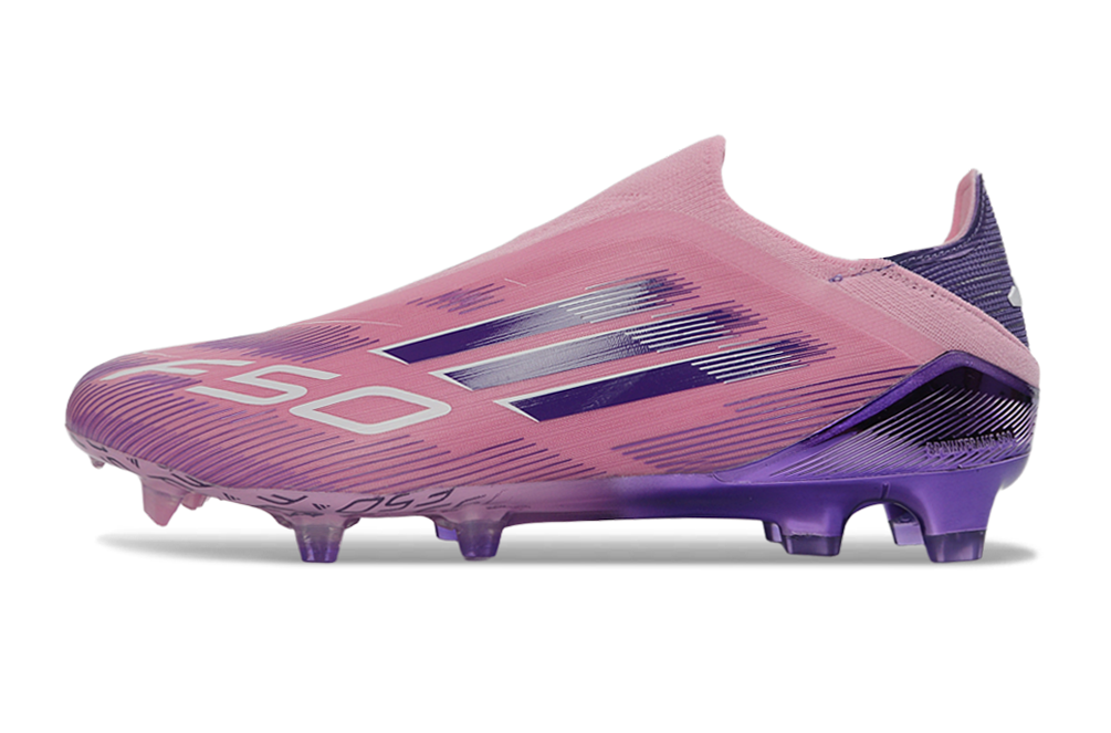 F50 Elite Laceless FG Purple